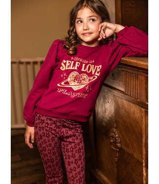 LOOXS Little Sweater Ruby Red