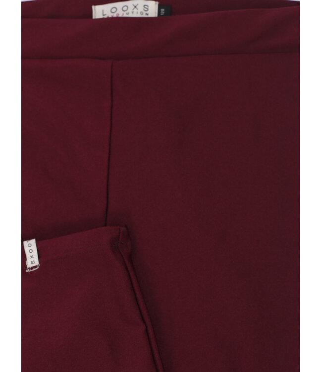 Shiney sports leggings Ruby Red