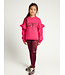 Shiney sport legging Ruby Red