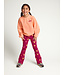 Flared sweatpants Ruby Red Double Hearts