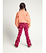 Flared sweatpants Ruby Red Double Hearts