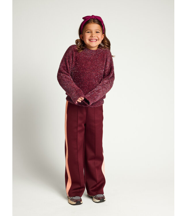 Sporty sweat pants Ruby Red
