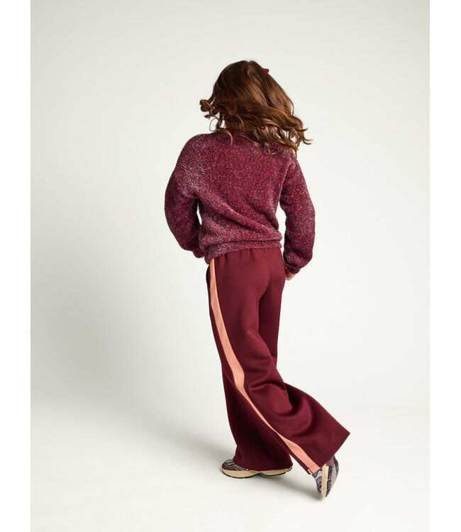 Sporty sweat pants Ruby Red