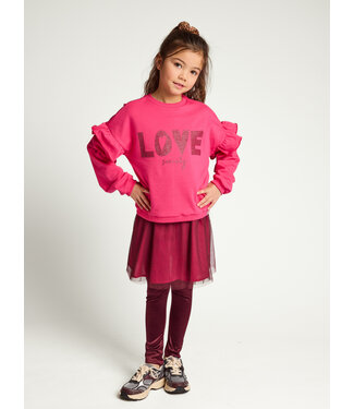 LOOXS Little Tulle Skirt Ruby Red