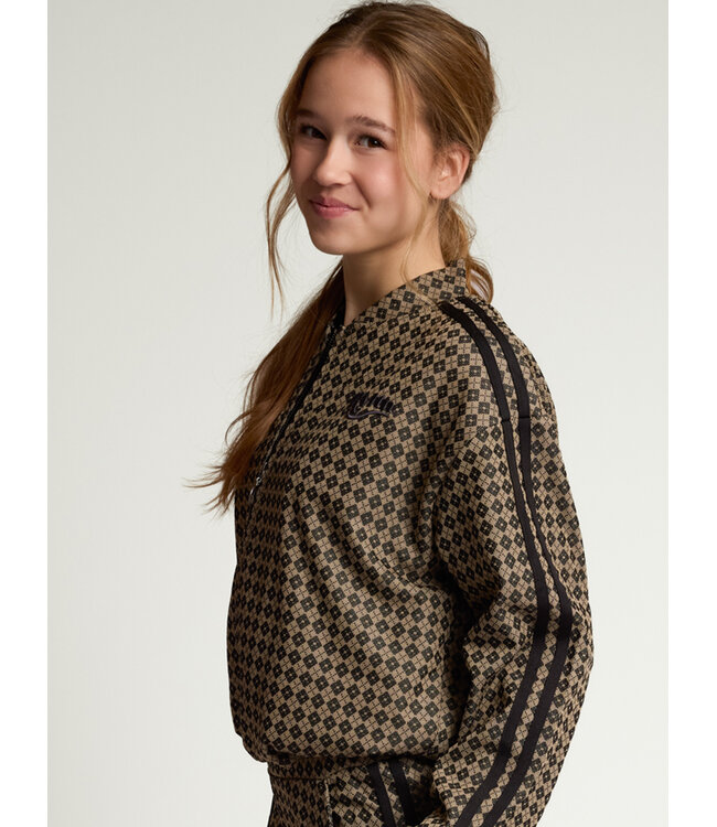 Sporty cardigan Argyle