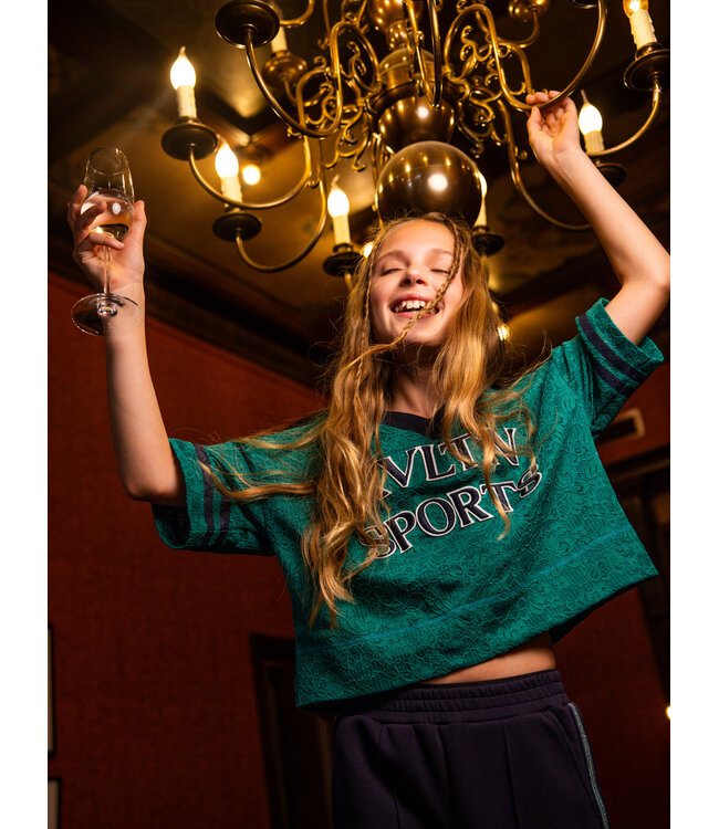 Sporty Top Lace Bottle Groen