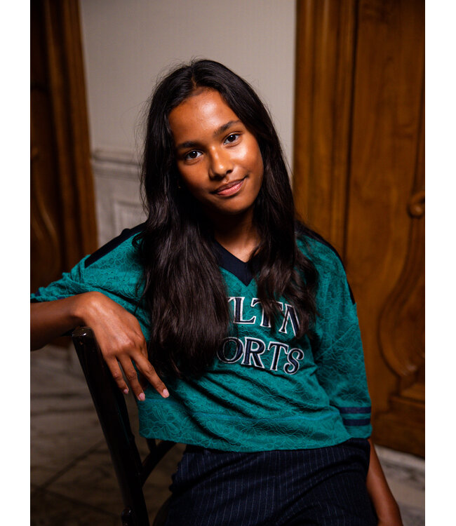 Sporty Top Lace Bottle Groen