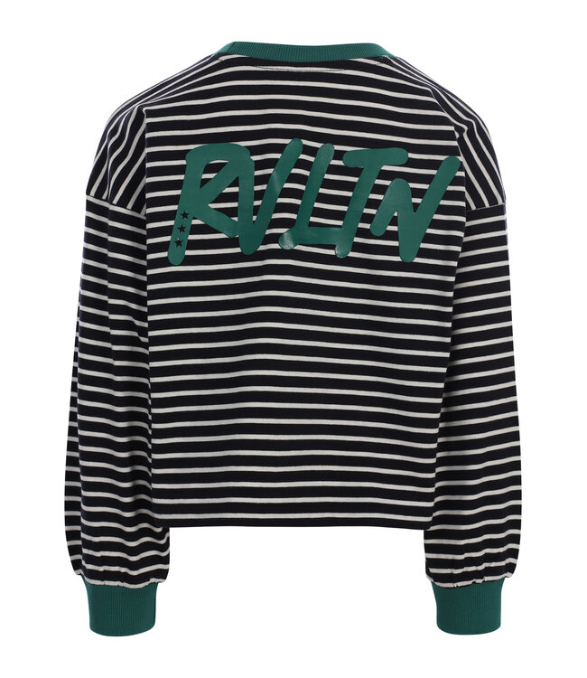 Gestreept T-shirt Navy