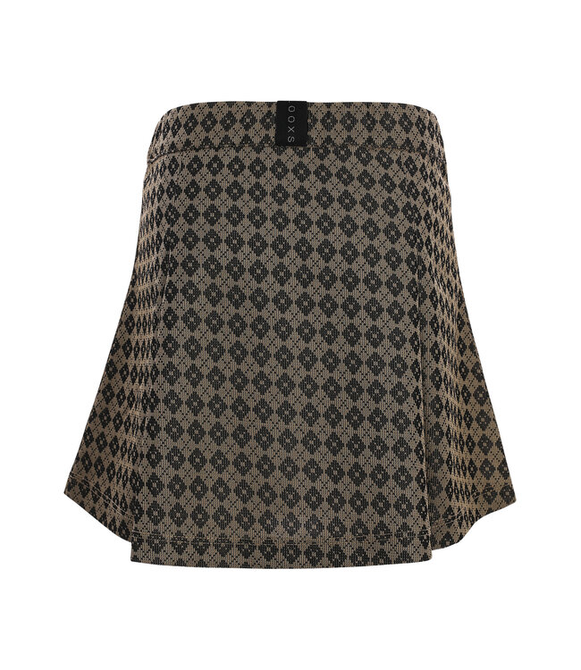 Sporty pleated skirt Argyle