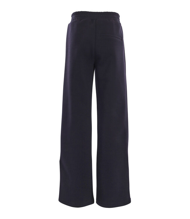 Wide leg pants Navy pinstripe