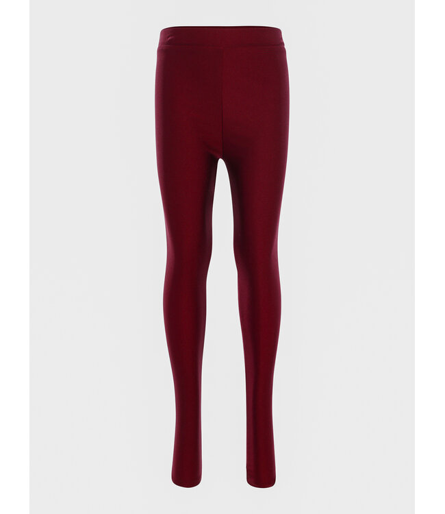 Shiney sport legging Ruby Red