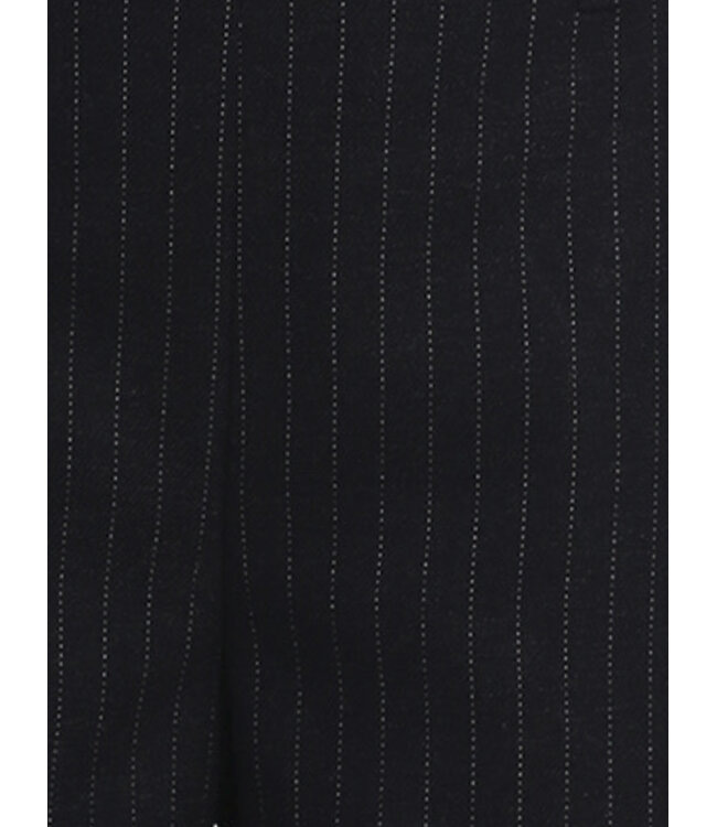Wideleg pants marineblauen Nadelstreifen