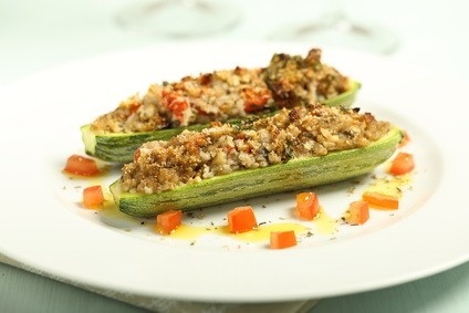 Gevulde courgette