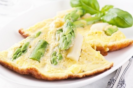 Omelet met Asperges