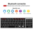 Trendfield Toetsenbord en Muis Draadloos - Bluetooth Keyboard - Stille Toetsen - Oplaadbaar - Qwerty - Space Grey