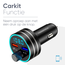 Trendfield FM Transmitter Bluetooth 5.0 - Carkit USB 3.0 Fast Charge - Auto Accessoires - Beluister Draadloos Muziek via Spotify of Youtube