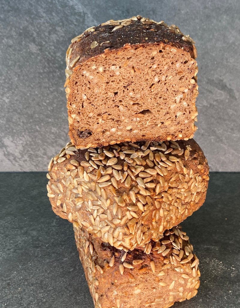glutenfreies Schwarzbrot mit Pflaumen, 500 g