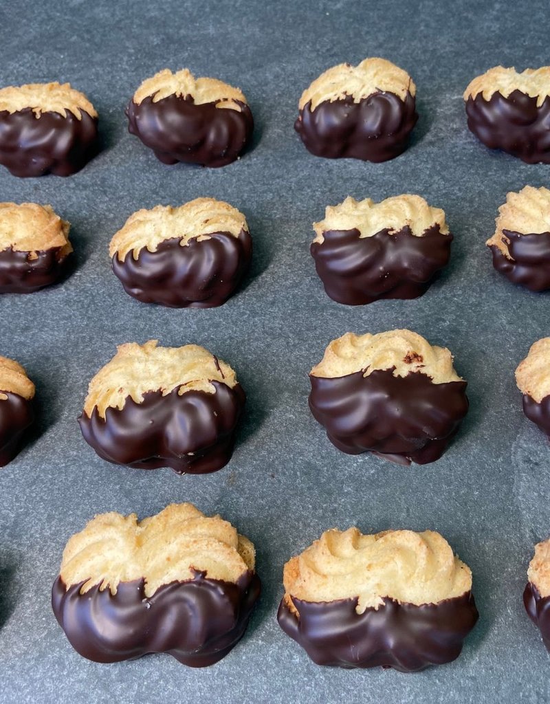 glutenfreies, veganes und gefülltes Spritzgebäck, 140 g