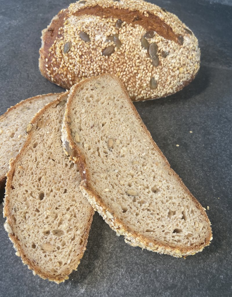 Brot des Monats: glutenfreies Hafer-Saaten-Brot, ohne Hefe, 500 g