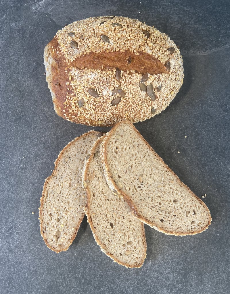 Brot des Monats: glutenfreies Hafer-Saaten-Brot, ohne Hefe, 500 g