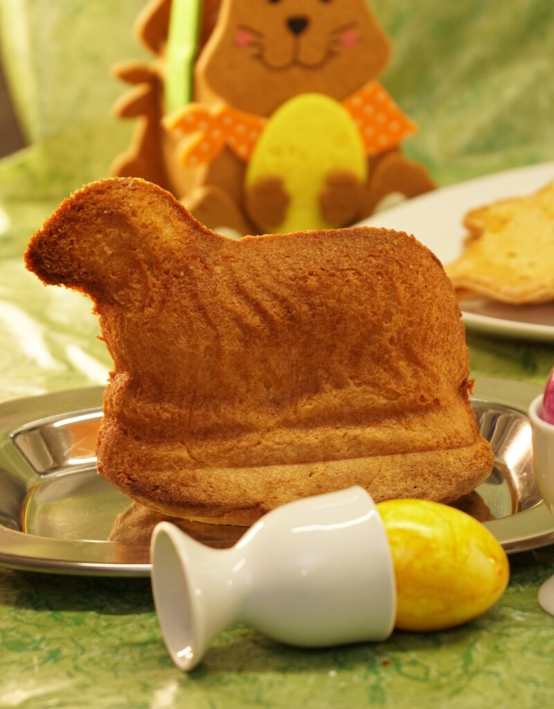 glutenfreies Osterlamm, klein oder groß
