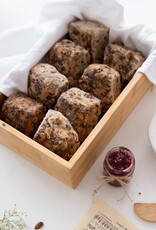glutenfreie, histaminarme Kürbisbrötchen, 5 Stück