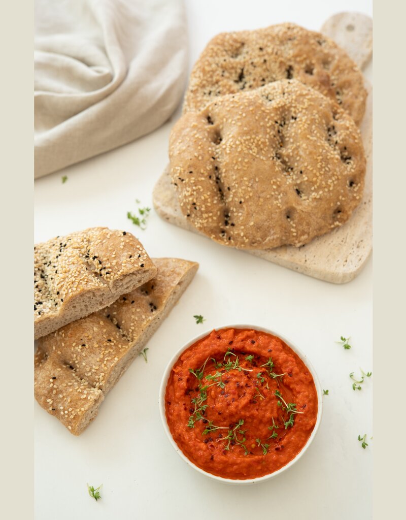 kleines glutenfreies Fladenbrot, 2 Stück
