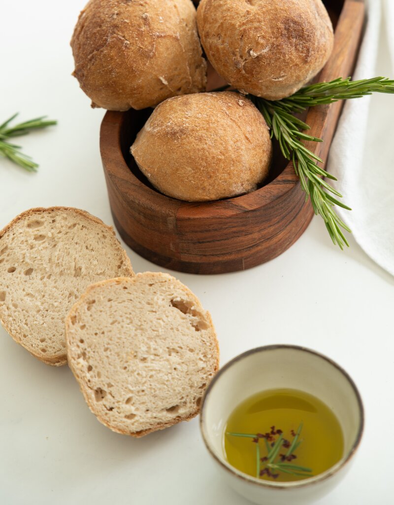 glutenfreie Knauzenwecken, 5 Stück