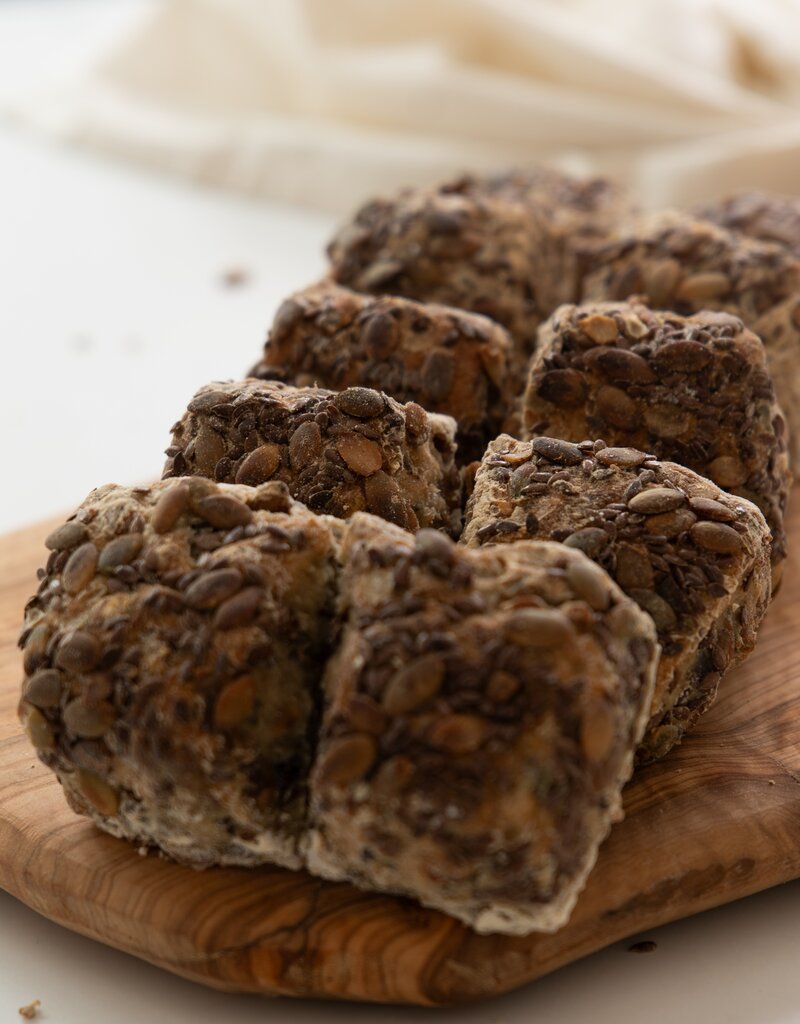 glutenfreie, histaminarme Kürbisbrötchen, 5 Stück