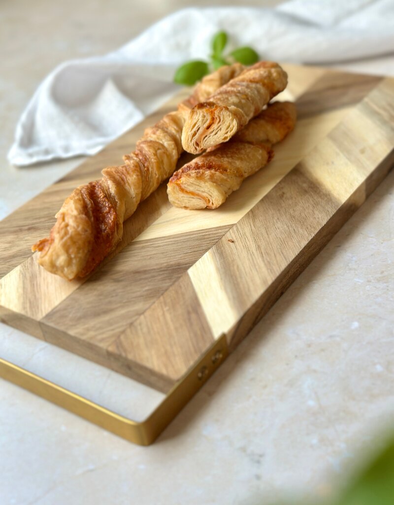 glutenfreie Käsestangen, 2 Stück