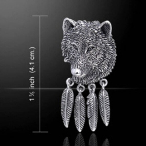 Wolf-ketting voor dames, sterling zilver, wolf, sieraden Wolf-ketting voor dames, sterling zilver, wolf, sieraden