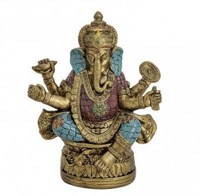 Ganesha beeld mozaïek decoratie