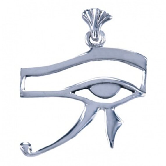 HZMAN Oude Egyptische Symbool Ketting voor Mannen Vrouwen Roestvrij Staal Retro Oog van Horus Piramide Koptische Ankh Kruis Anubis Ronde Hanger Ketting