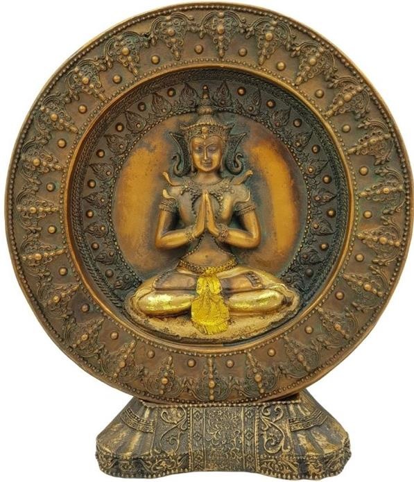 Boeddha bord op voetje - Spirituele