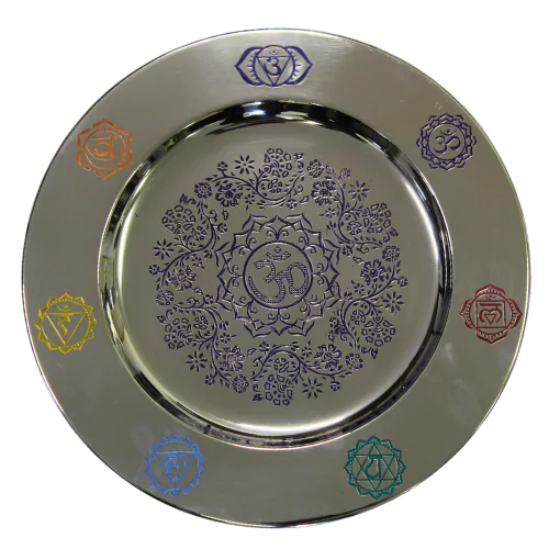 Pendel Amethist met ketting 7 chakra's - I AM - spirituele coaching