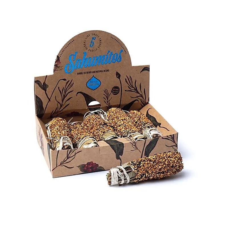 Sagrada Madre Palo Santo incense with Champa 3 packs | De Goudsbloem