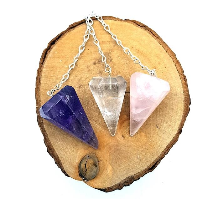 Pendel Display Ständer Aus Holz - Mystischer Ständer Für Meditation & Energiearbeit