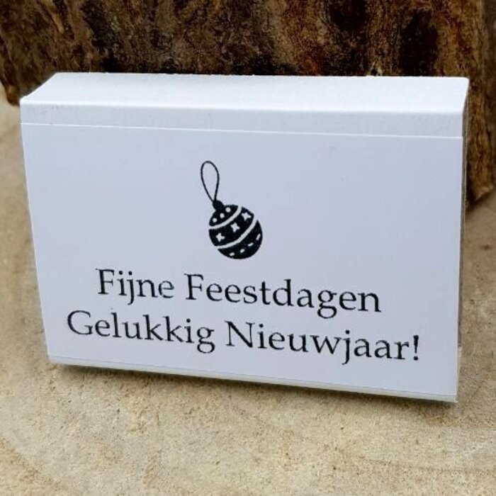 Wensdoosje Fijne Feestdagen Peperkoekman