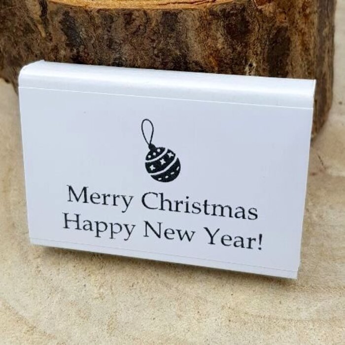 Wensdoosje Merry Christmas Kerstman