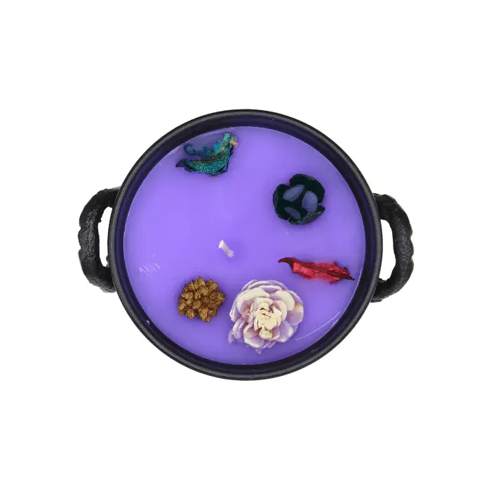 Heksenketel Kaars chakra Lavendel