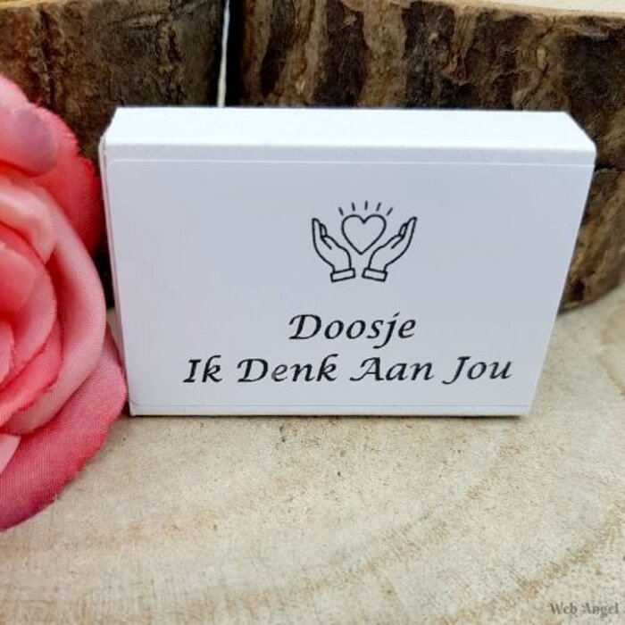 Wensdoosje "Ik Denk Aan Jou" Amethist