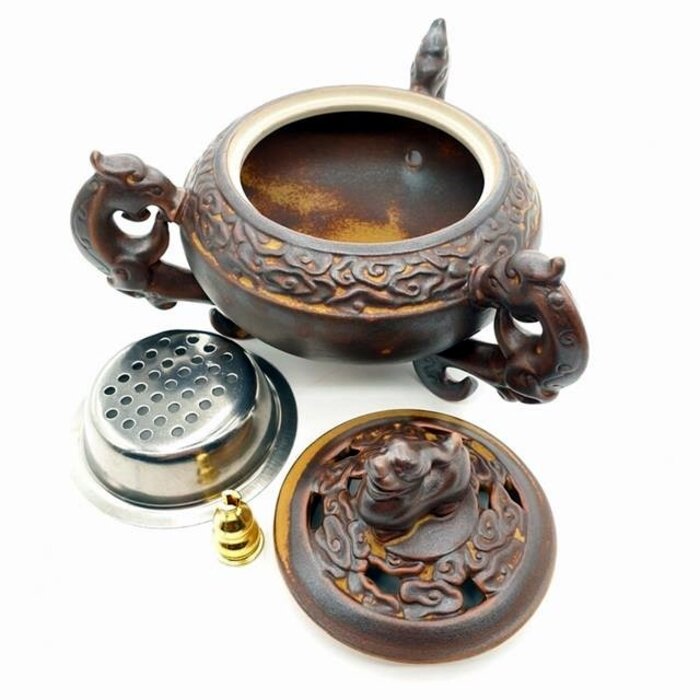 Luxe Resin Brander Bruin