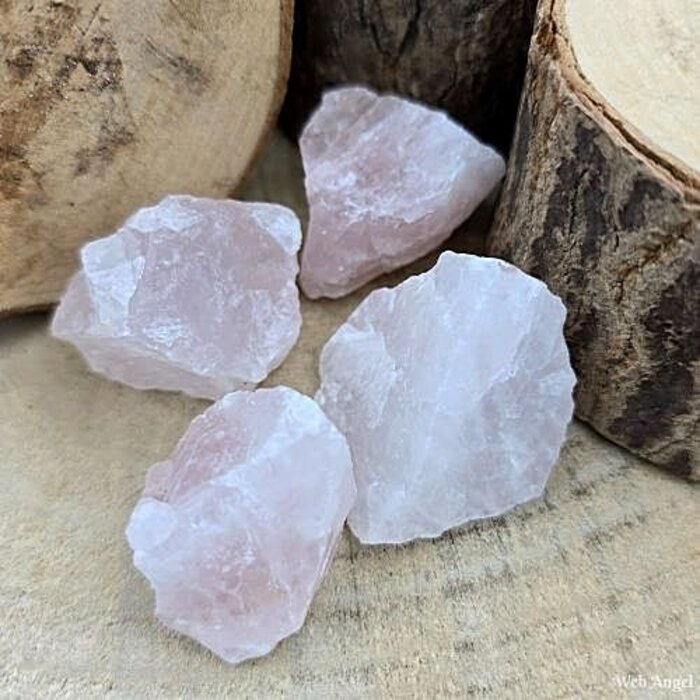 Rozenkwarts Ruwe Brokjes - Ca. 100 Gram