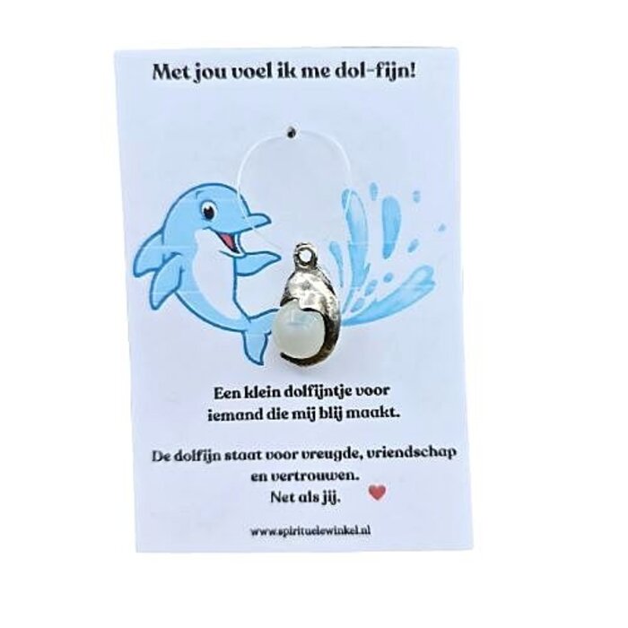 Klein Dolfijntje op Kaartje