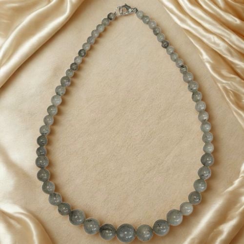 Toon details van Labradoriet Ketting Druppelvorm | Edelsteen Ketting 50 cm https://cdn.webshopapp.com/shops/259273/files/496766886/file.jpg