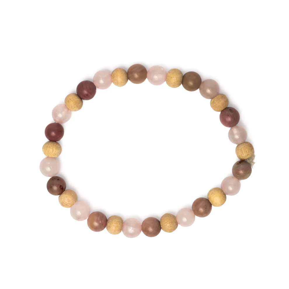 Agrandir l'image de Armband Thuliet Rozenkwarts en Tulsi | Edelsteen Armband 6 mm https://cdn.webshopapp.com/shops/259273/files/497729461/file.jpg