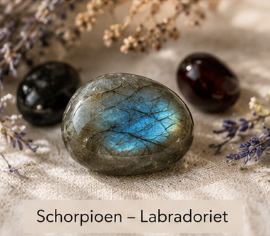 Laradoriet edelsteen voor het sterrenbeeld Schorpioen