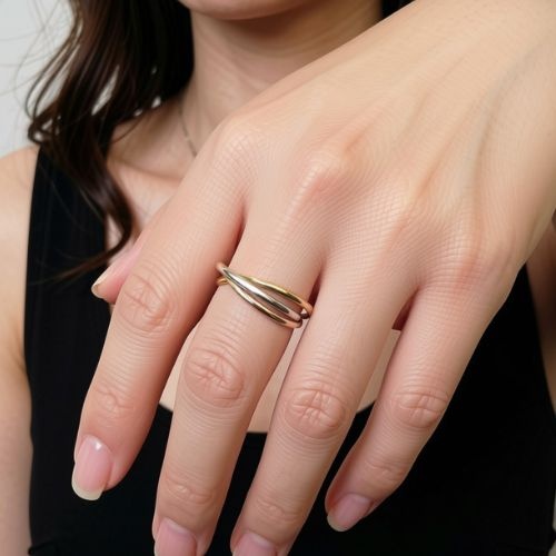 Zeige Details für Tricolore ring zilver goud maat US 9,5 https://cdn.webshopapp.com/shops/259273/files/499180826/file.jpg