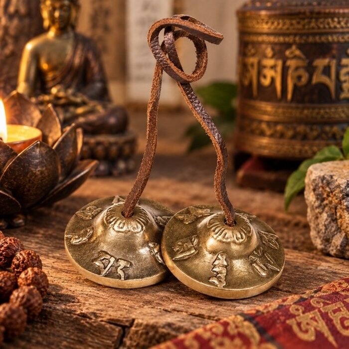 Tingsha's Om Mani Pad Me Hum 7,2 cm