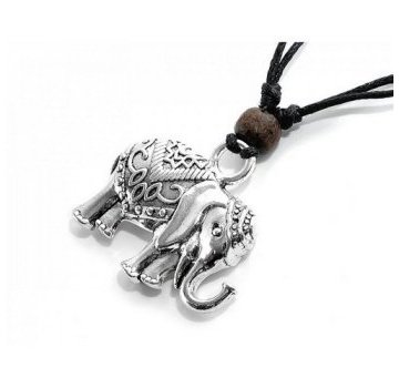 Hanger Indische olifant met kaartje